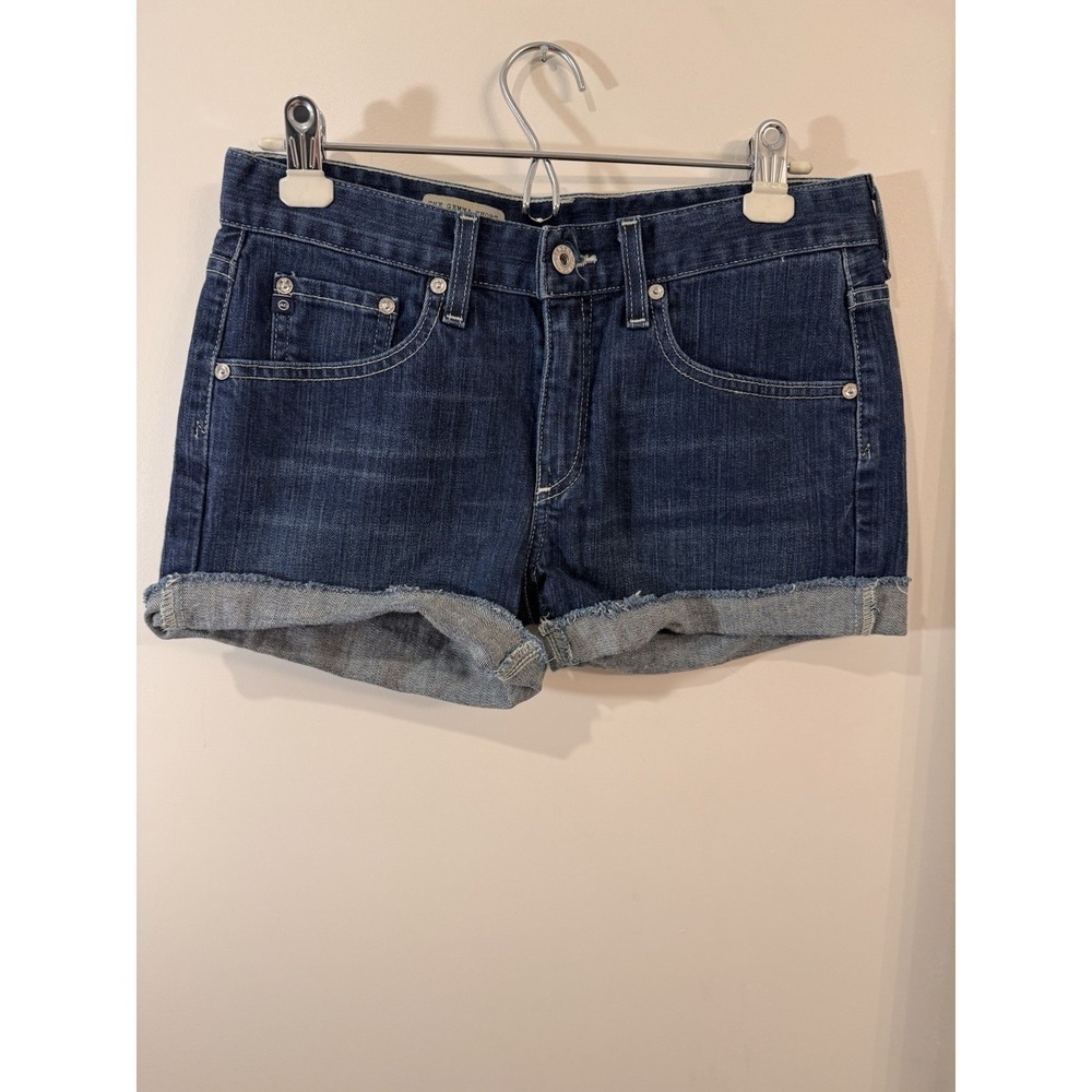 AG Adriano Goldschmied Women's 26 Gemma Shorts Cuffed Denim‎